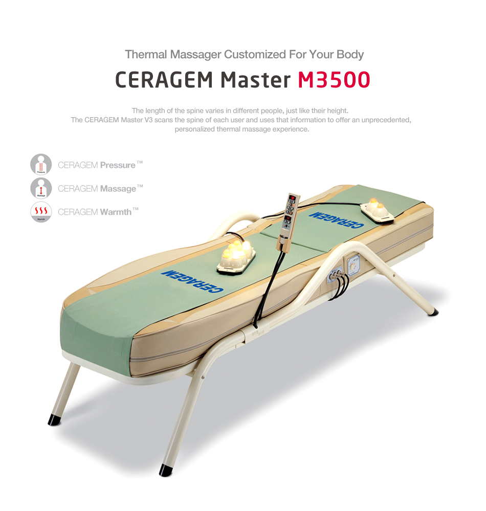 ... Master CGM-M3500 Massage Bed with 3 and 9 Jade Spherical Projectors